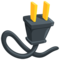 Electric Plug emoji on Messenger